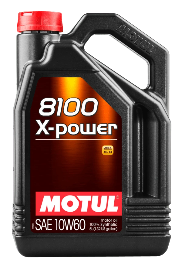 Motul 8100 X-Power 10W-60 5 Lt Motor Yağı MOTUL STİCKER HEDİYELİ