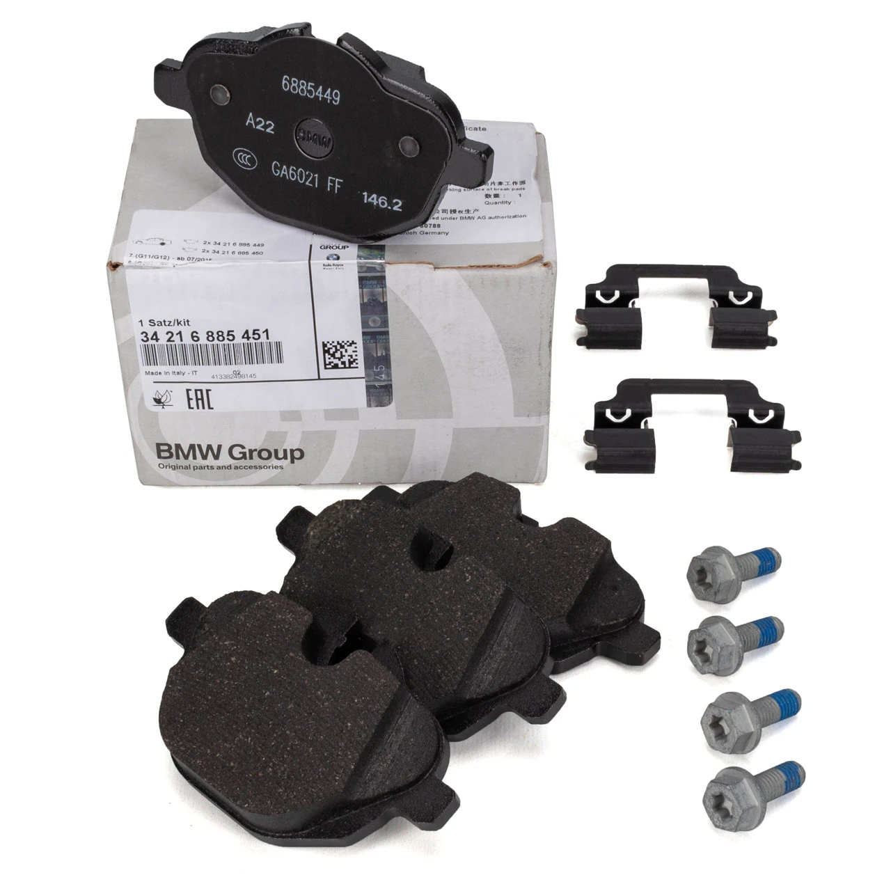 BMW-MINI-LANDROVER 34216885451 | Fren Balatası Arka (BMW F10-25 G11-30)