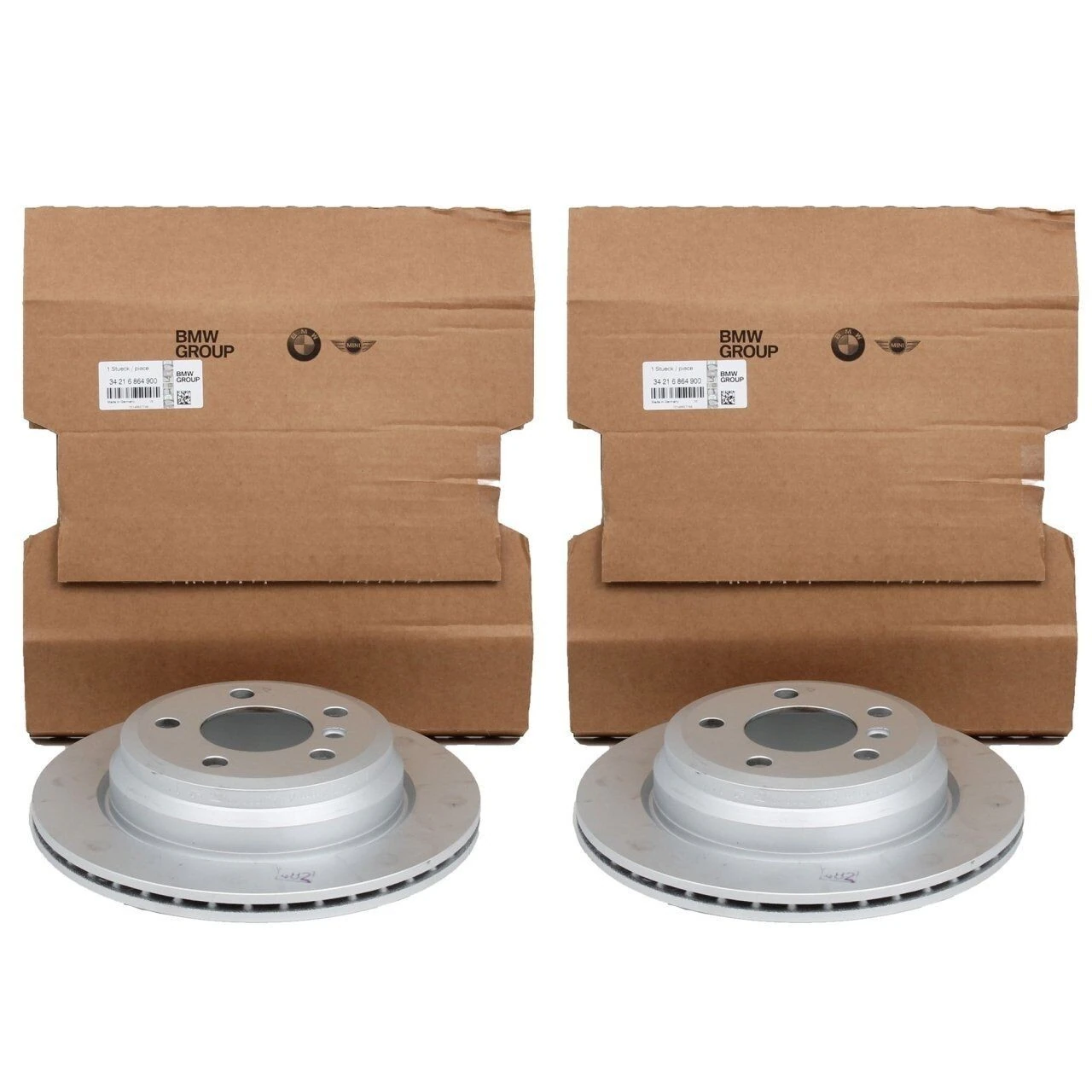 BMW 34216864900 | F30 Kasa 320dx Arka Fren Disk Takımı Orijinal