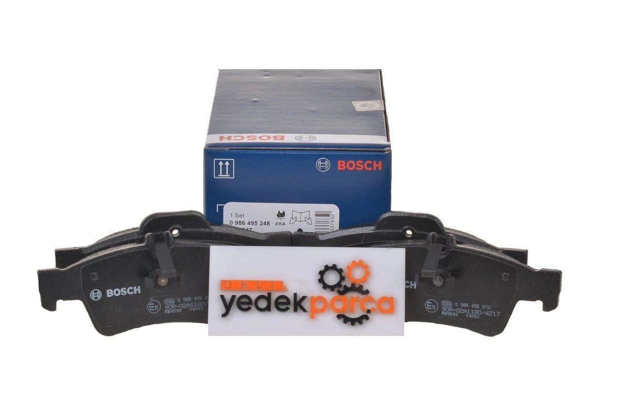 BOSCH 0986495248 | Mercedes W211 Kasa Arka Fren Balata Takımı