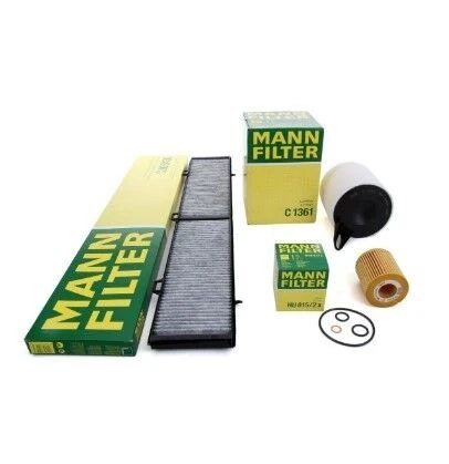 Bmw E87 Kasa 118i Periyodik Bakım Filtre Seti Mann Marka Yağsız