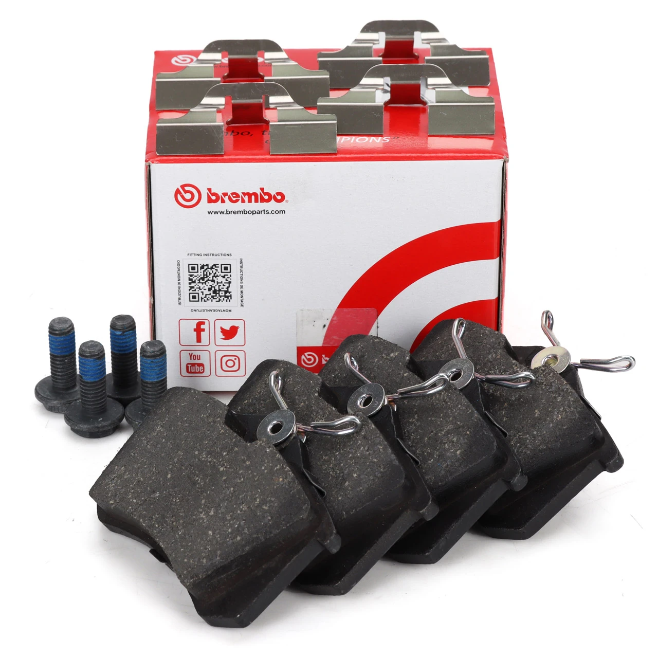 BREMBO P85020 | Seat Leon 2006 - 2012 Model Arası Arka Fren Balatası 17 mm