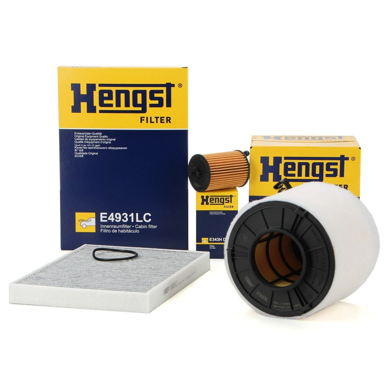 Audi A5 2020 Model Sonrası 40 TDI (204BG) Periyodik Bakım Seti Hengst Marka