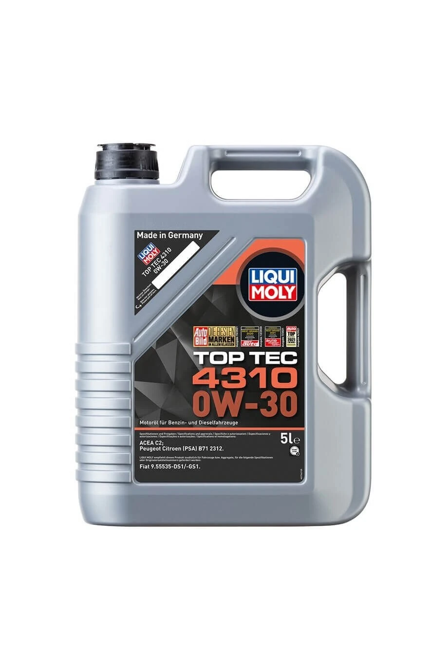 Liqui Moly 0W30 Motor Yağı Tam Sentetik Top Tec 4310 5 Lt (2362)