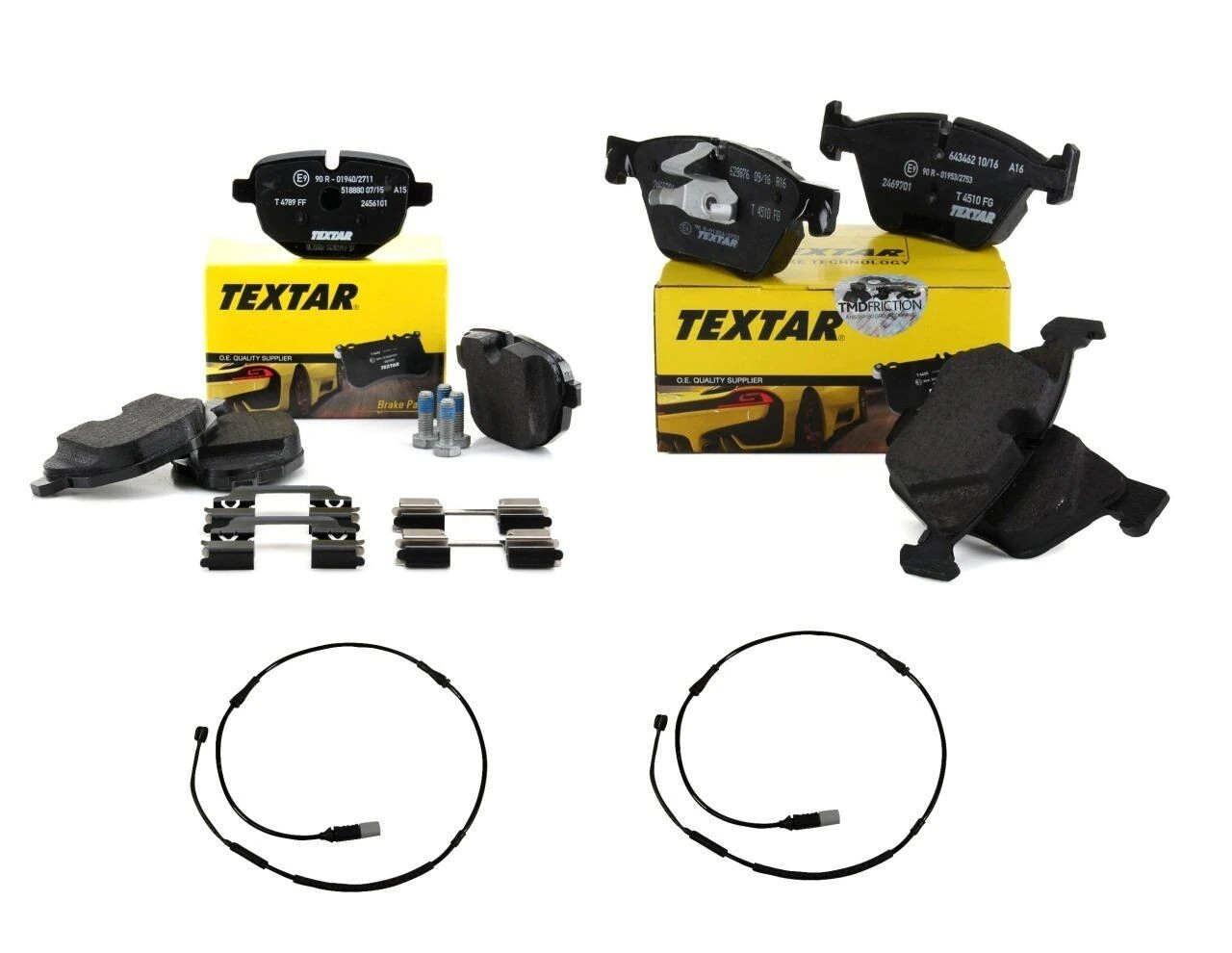 Bmw F10 Kasa 520d-520i Ön Ve Arka Fren Balata Takımı Textar