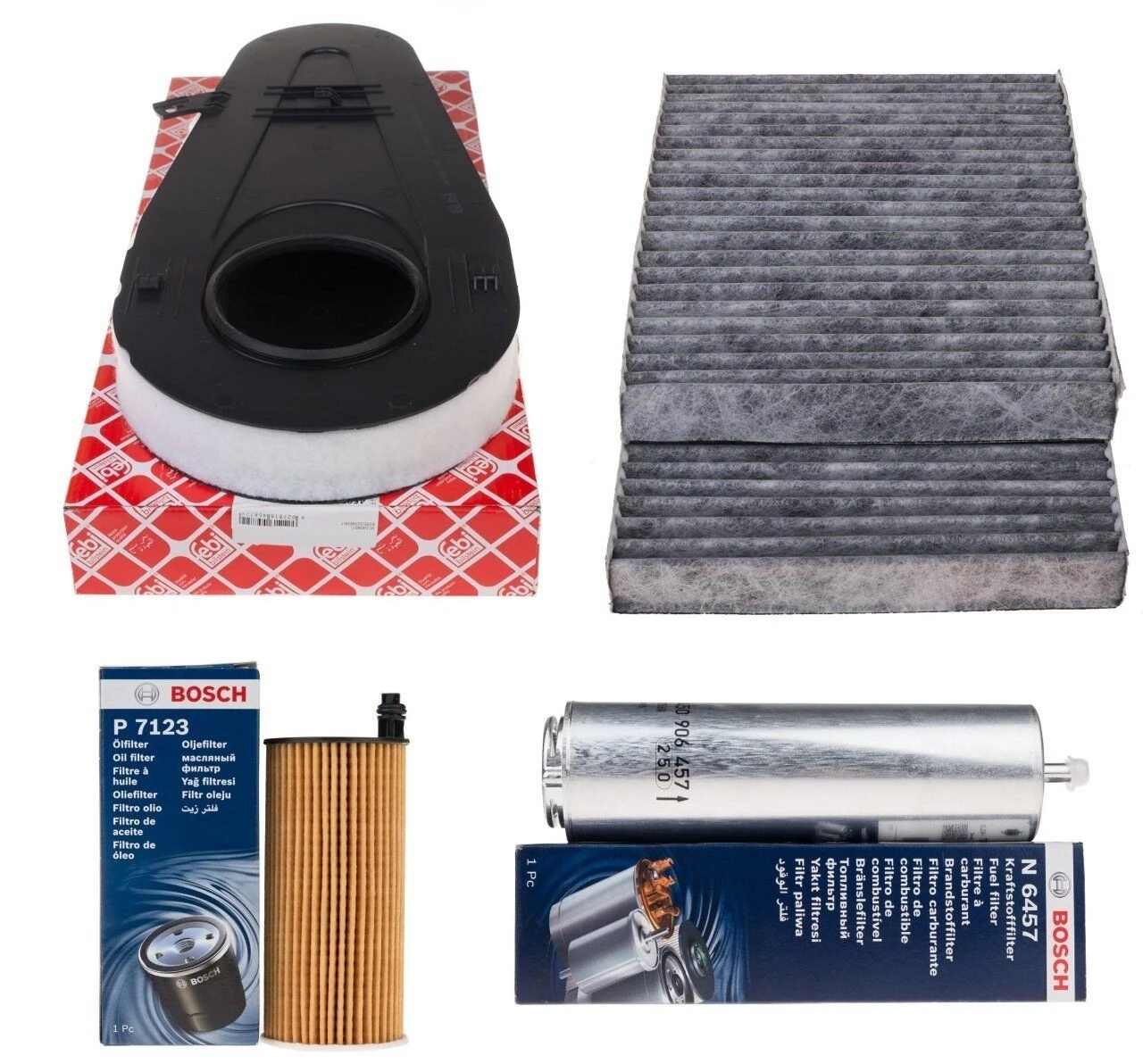 Bmw F10 Kasa 525d Periyodik Bakım Filtre Seti