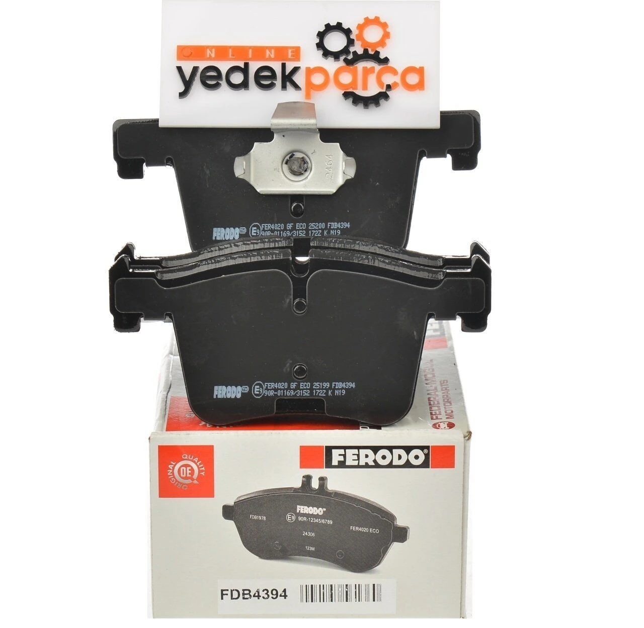 FERODO FDB4394 | Bmw F30 Kasa 320d Ön Fren Balata Takımı