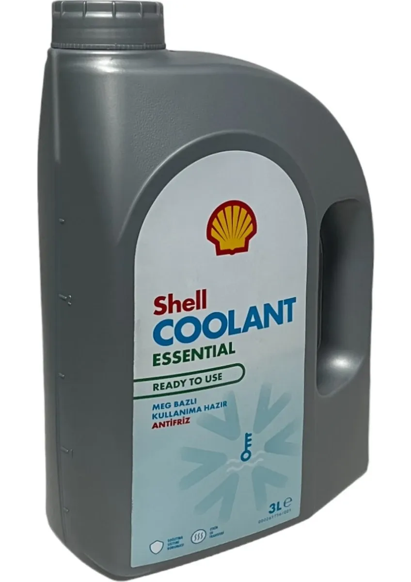 Shell Coolant Essential Mavi Kullanıma Hazır Antifriz 3 Lt