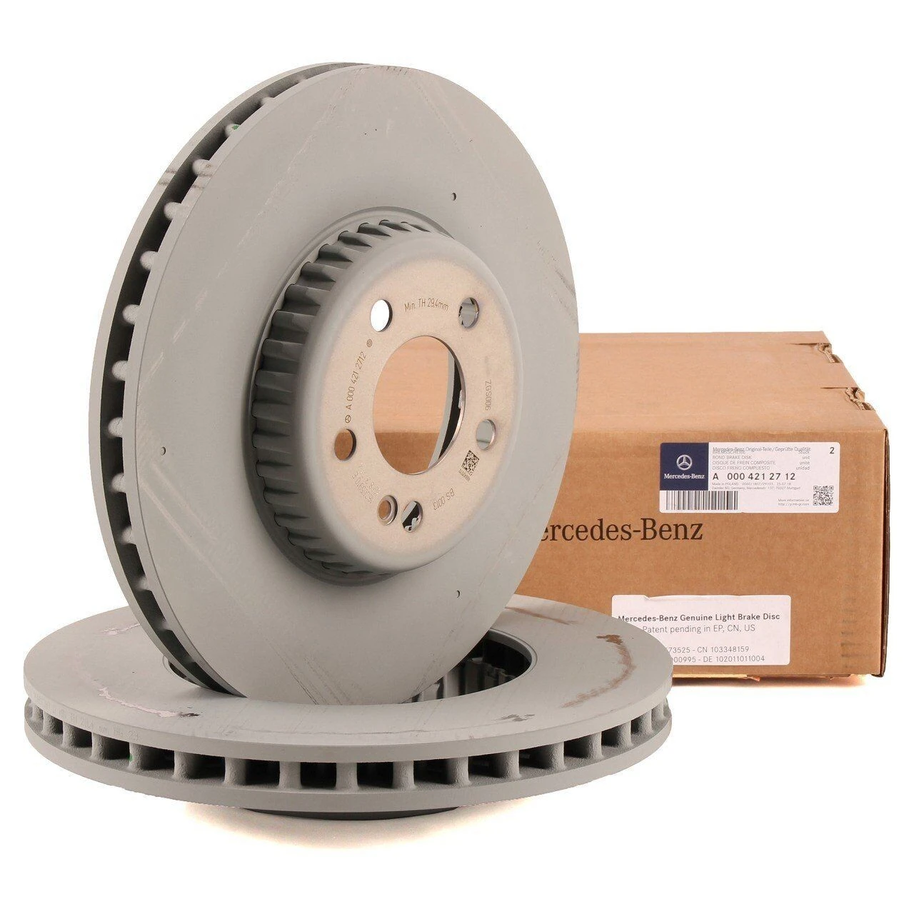 MERCEDES-BENZ A0004212712 | W213 Kasa E200 Ön Fren Disk Takımı Orjinal