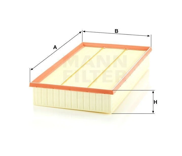 MANN C38002 | Volkswagen Passat 2015 Model Sonrası 2.0 TDI 4 Çeker Hava Filtresi