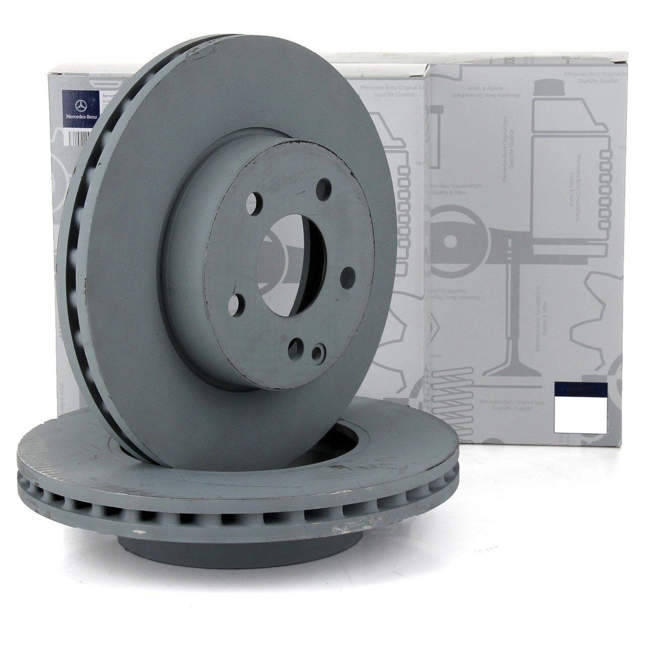 MERCEDES-BENZ A2124211312 | W204 Kasa C200 Kompressor Ön Fren Disk Takımı Orijinal