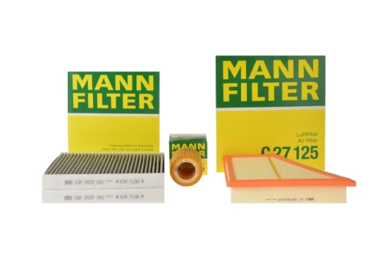 Bmw F10 Kasa 520i Periyodik Bakım Filtre Seti Mann Marka Yağsız