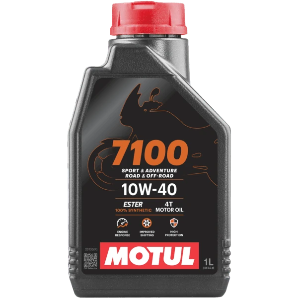 Motul 7100 10W-40 4T Motosiklet Motor Yağı 1 Lt MOTUL STİCKER HEDİYELİ