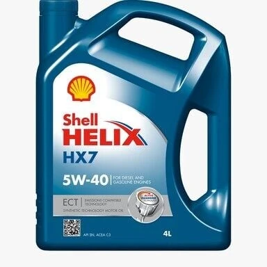 Shell Helix Hx7 5W-40 4 Lt Motor Yağı