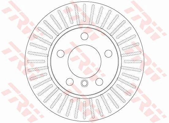 TRW DF6255 | Disk On 05-BMW 1S-E81-E87 | 1 Adet