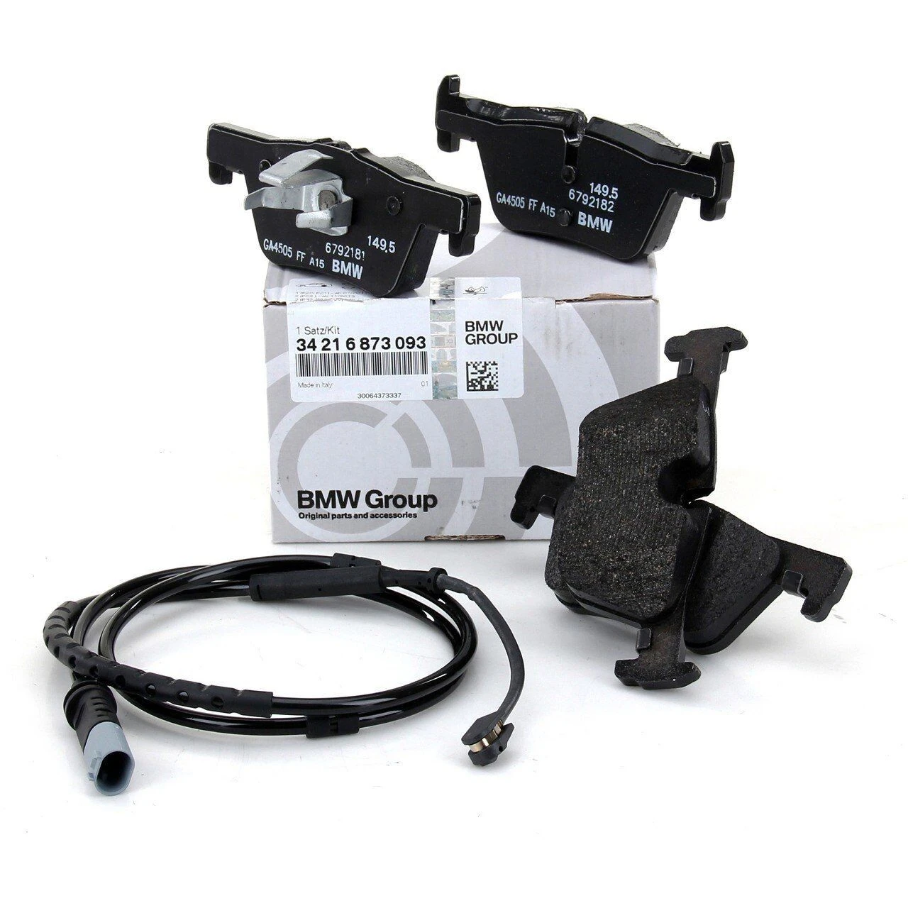 Bmw F30 Kasa 320i ed Arka Fren Balata Takımı Fişli Orijinal