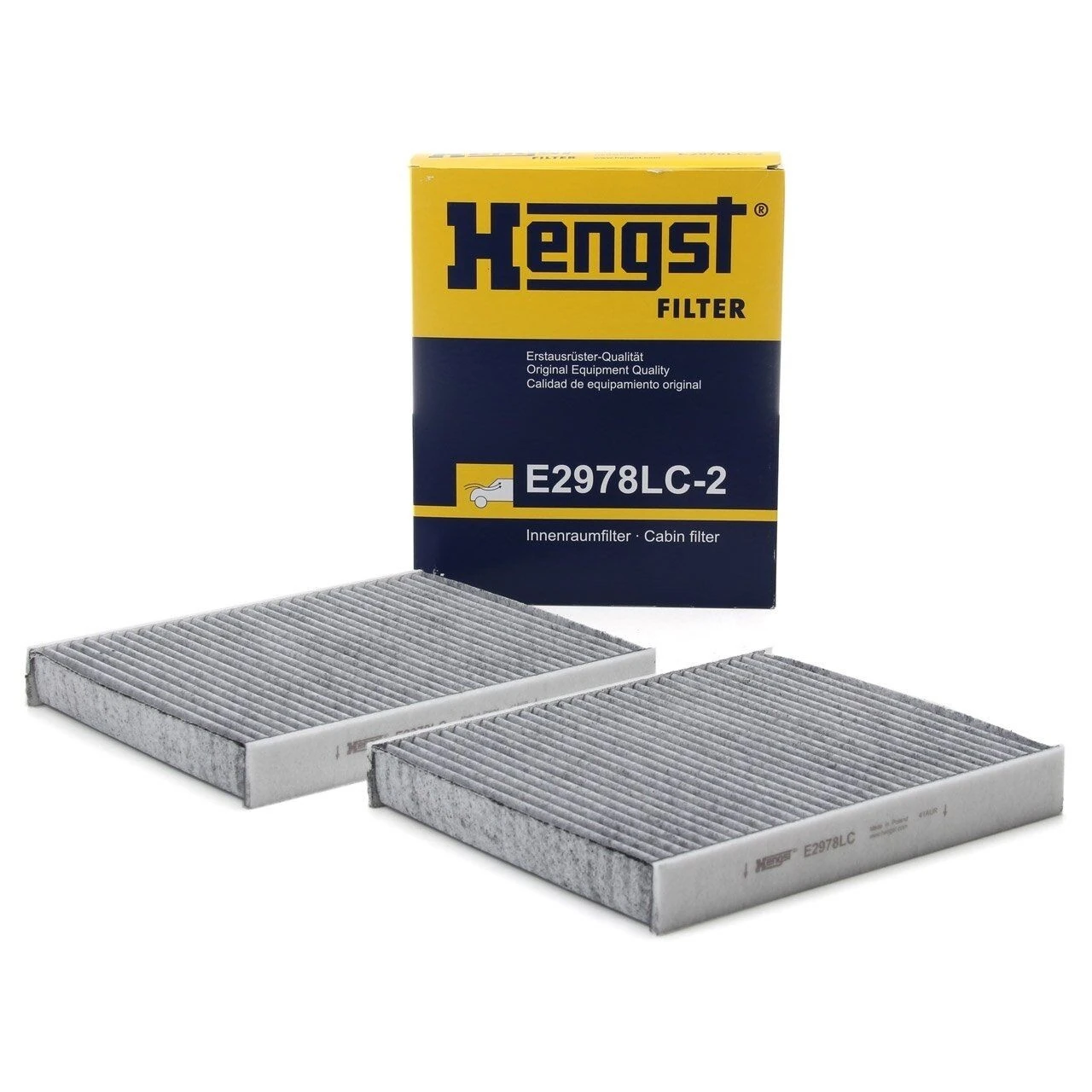 HENGST E2978LC2 | Bmw 5 Seri F10 Kasa Karbonlu Klima Polen Filtresi Çiftli