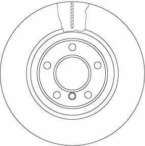 TRW DF6616S | Disk On (Ad) 10-5-Seri (F10-F11) (Kutu Fıyat Tek) | 2 Adet