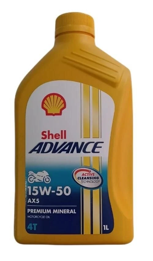Shell Advance 4T AX5 15W50 - 1 Lt Motosiklet Motor Yağı