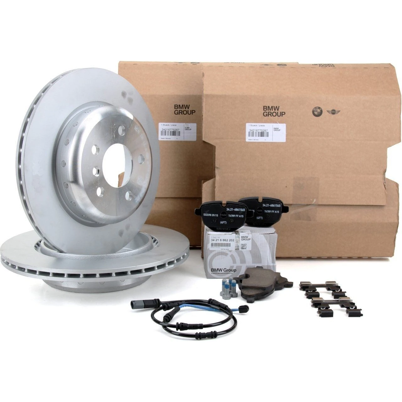 Bmw 5 Serisi F10 Kasa Arka Fren Disk Ve Balata Seti Orijinal