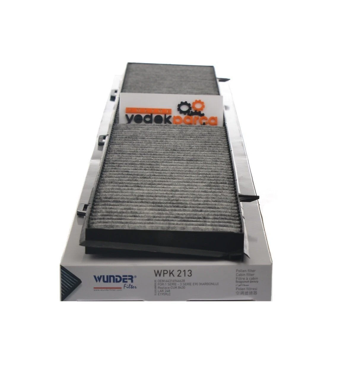 WUNDER WPK213 | Bmw E87 Kasa Karbonlu Polen Filtresi