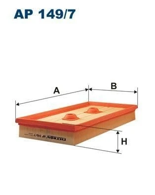 FILTRON AP149-7 | Hava Filtresi 04-Golf.V-Psst-Bora 1.6Fsi
