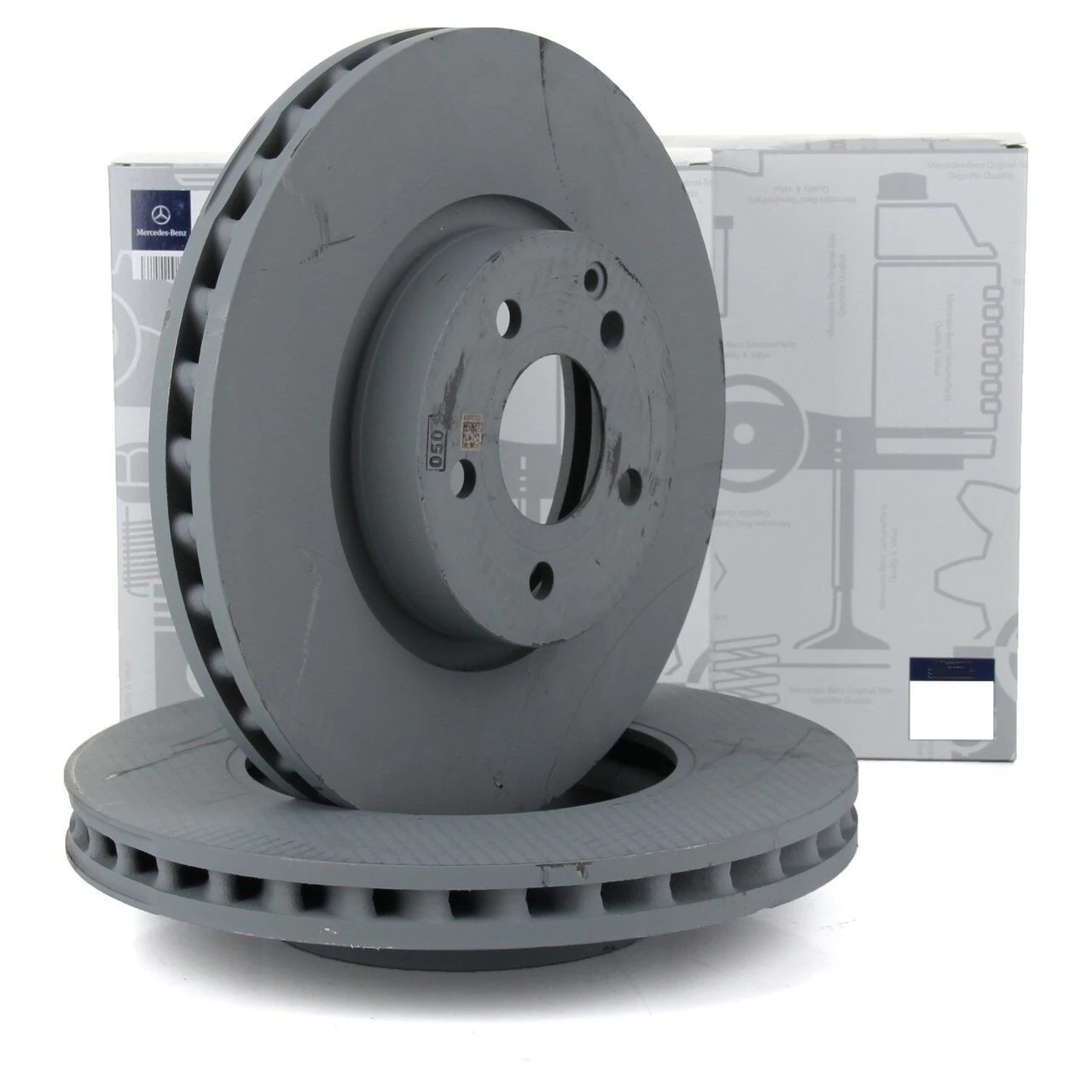 MERCEDES-BENZ A000421121207 | E Serisi W212 Kasa 4-MATIC Ön Fren Disk Takımı Orijinal (0004211212)