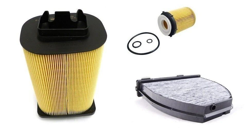 Mercedes W204 Kasa C180 274 Motor Periyodik Bakım Filtre Seti