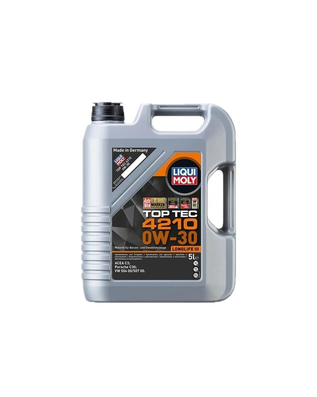 Liqui Moly 0W30 Vw Motor Yağı Tam Sentetik Top Tec 4210 5 Lt (21605)
