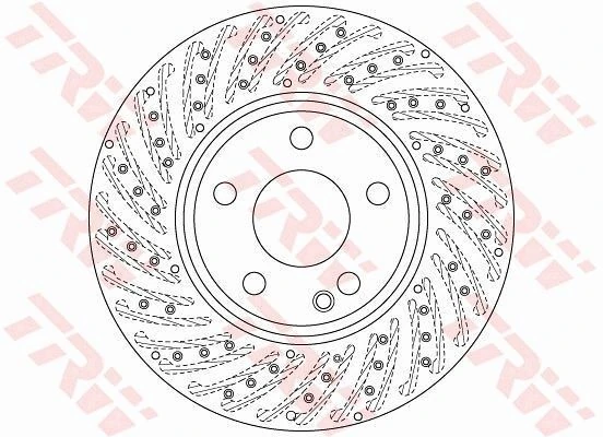 TRW DF6262S | Disk On (Ad) 12-A-Seri (A180-A200) B-Seri (B180-B200) (Kutu Fıyat Tek) | 2 Adet