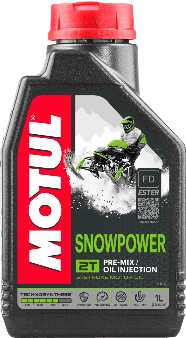 Motul SNOWPOWER 2T Motosiklet Motor Yağı 1 Lt MOTUL STİCKER HEDİYELİ