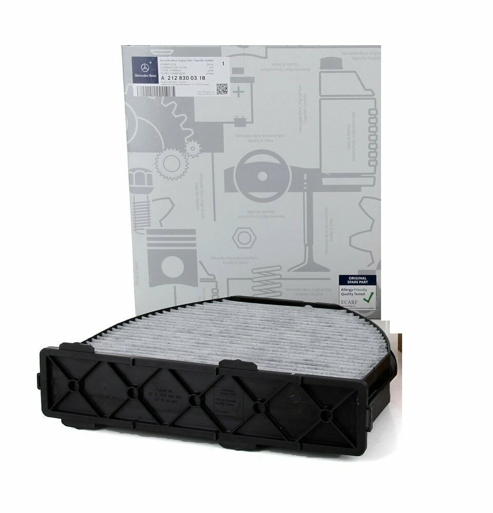 MERCEDES-BENZ A2128300318 | W212 Kasa E180 Karbonlu Polen Filtresi Orjinal