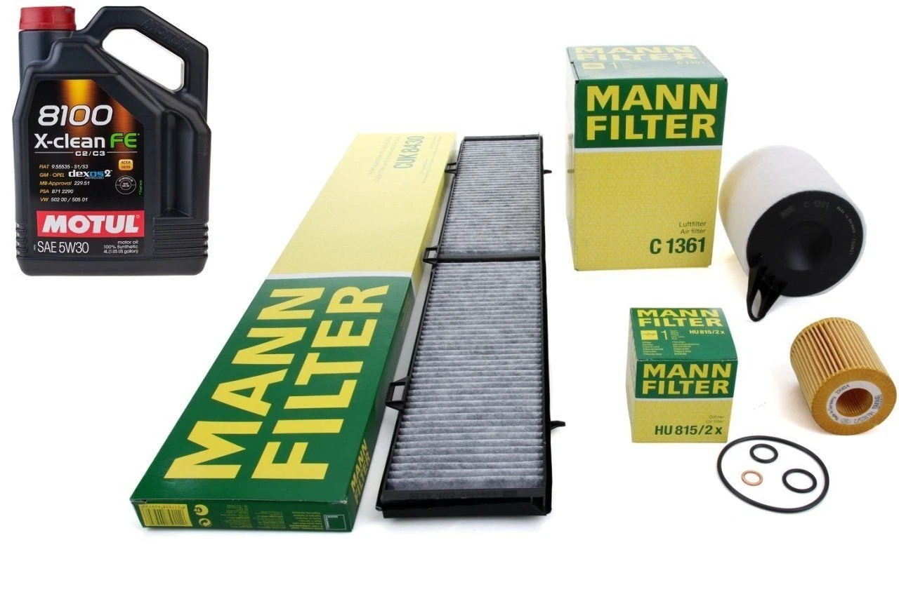 Bmw E87 Kasa 118i Periyodik Bakım Filtre Seti Motul 5W30