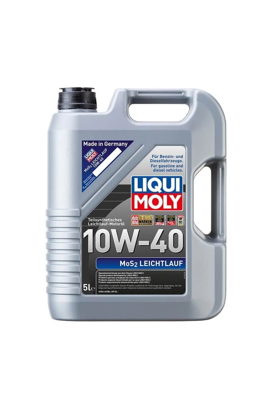 Liqui Moly 10W40 Motor Yağı Kısmi Sentetik Mos2'Li Leıchtlauf 5 Lt (2184)