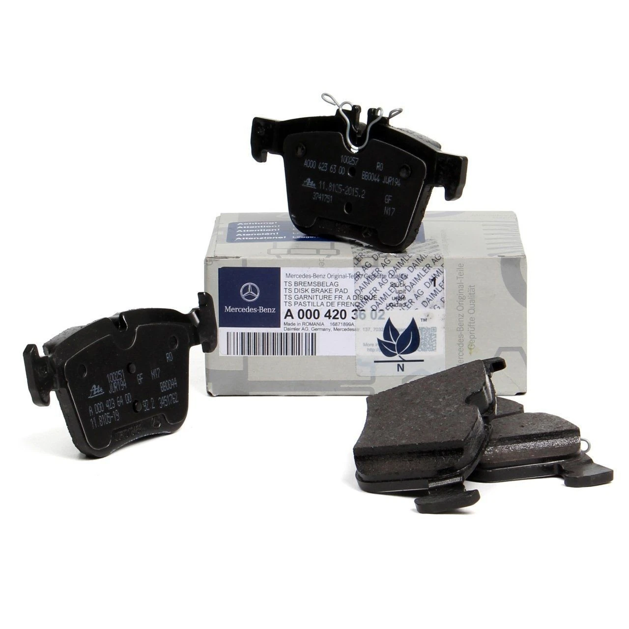 MERCEDES-BENZ A0004209403 | W205 Kasa C160 Arka Fren Balata Takımı Orijinal