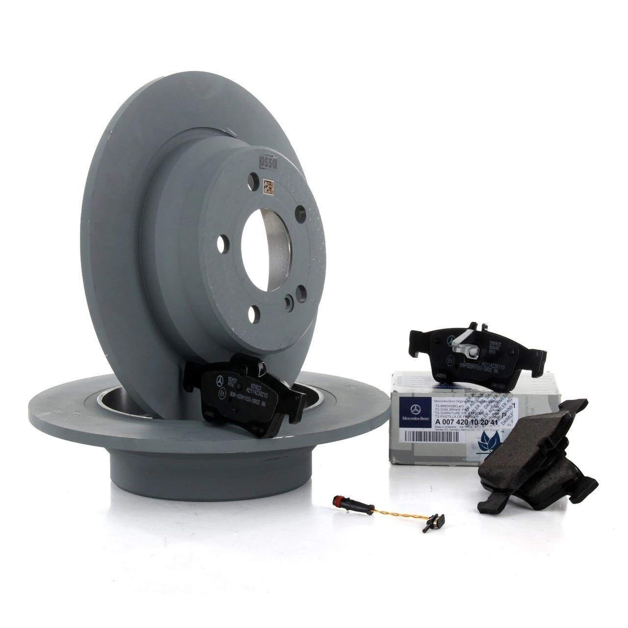 Mercedes W212 Kasa E250 Arka Fren Disk Ve Balata Seti Orijinal