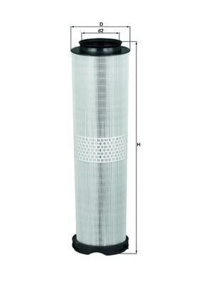 MAHLE LX816-5 | Hava Filtresi 03-07 E-Seri (W211-S211)