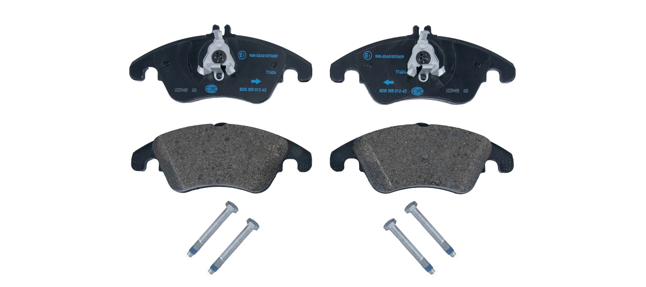 HELLA 8DZ 355 201-931 Kit di accessori per ganasce freno