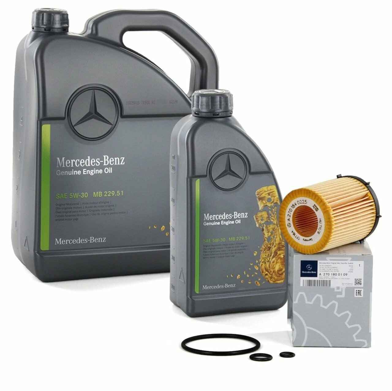 Mercedes W212 Kasa E180 Motor Yağı Ve Yağ Filtresi Orijinal