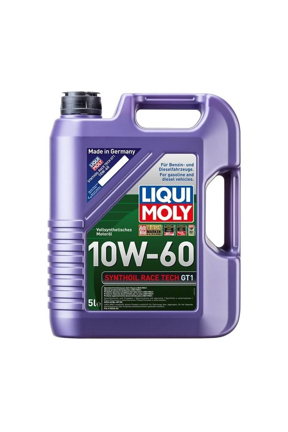 Liqui Moly 10W60 Motor Yağı Synthoil Race Tech Gt1 5 Lt (8909)