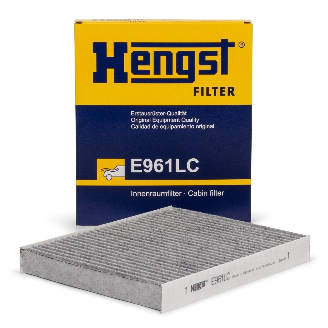 HENGST E961LC | Volkswagen Polo 2010 Model Sonrası Karbonlu Polen Filtresi