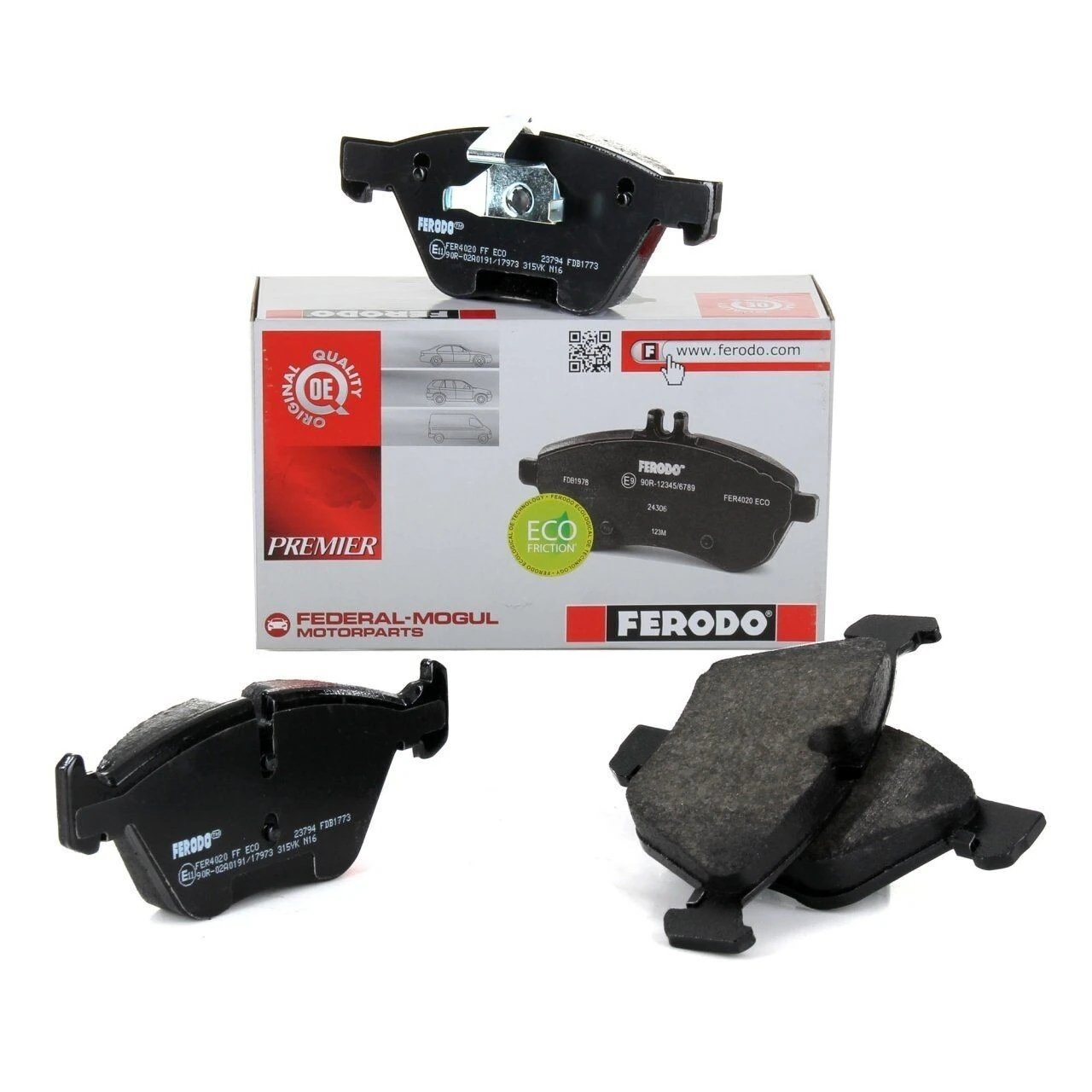 FERODO FDB4380 | Bmw F10 Kasa 520i Ön Fren Balata Takımı