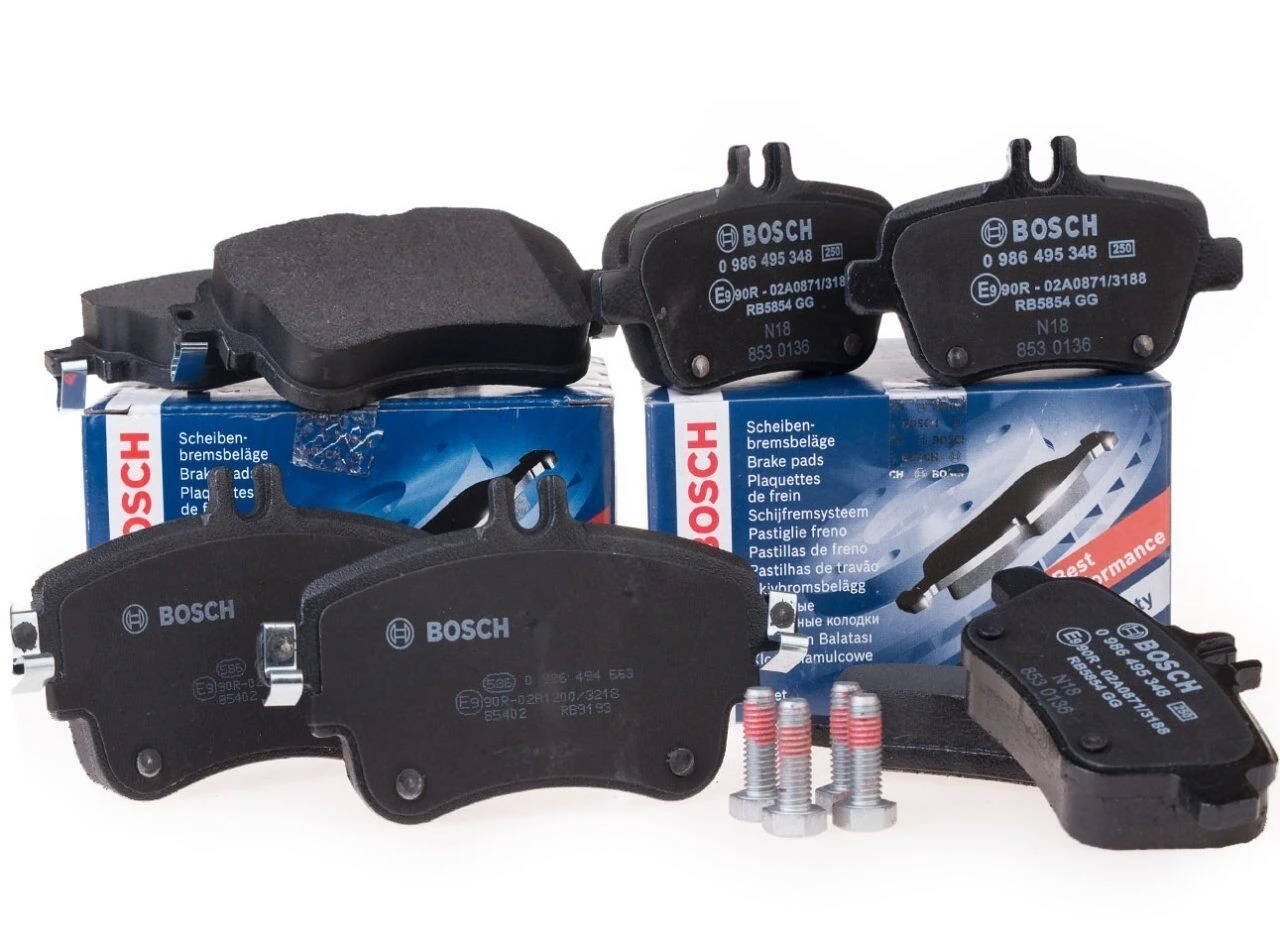 Mercedes W176 Kasa A180 (AMG TİP) Ön Ve Arka Fren Balata Seti