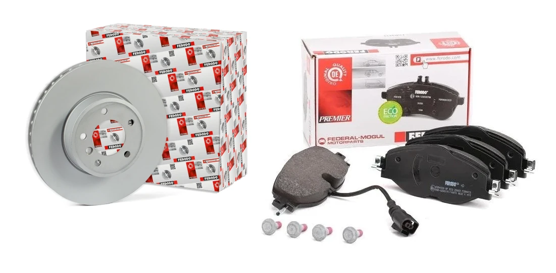 Audi Q3 2012 Model Sonrası Ön Fren Disk - Ön FREN Balata Takımı Ferodo Marka