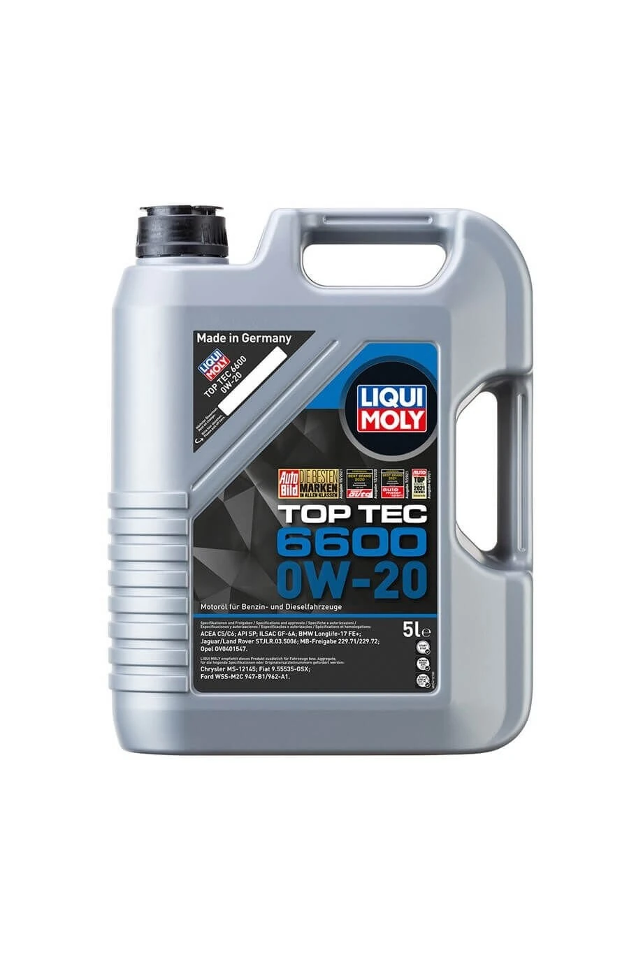 Liqui Moly 0W20 Motor Yağı Top Tec 6600 5 Lt (21411)
