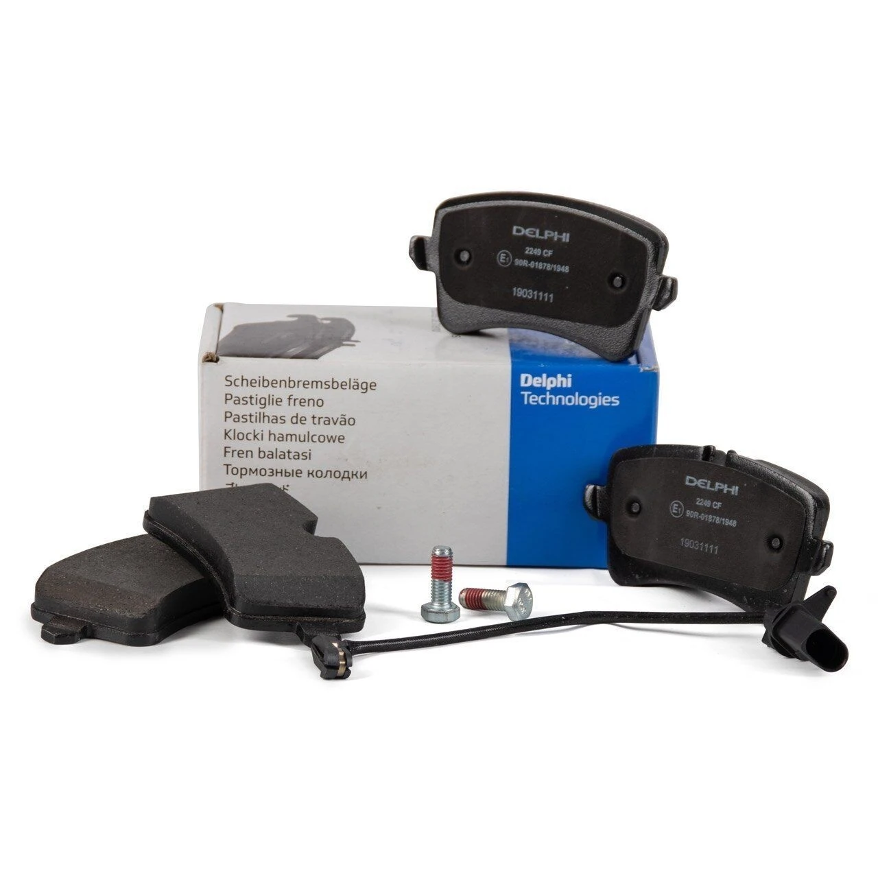 DELPHI LP2249 | Audi A6 C7 2012 Model Sonrası Arka Fren Balata Takımı