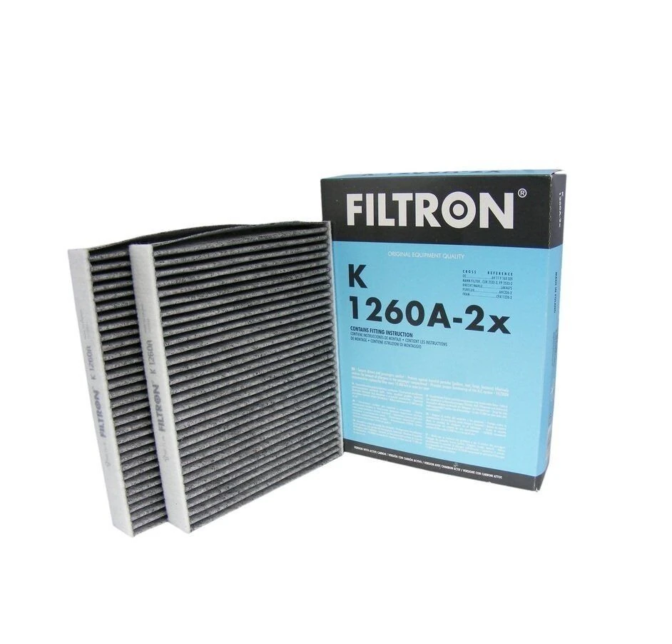 FILTRON K1260A-2x | Bmw 5 Seri F10 Kasa Karbonlu Klima Polen Filtresi Çiftli