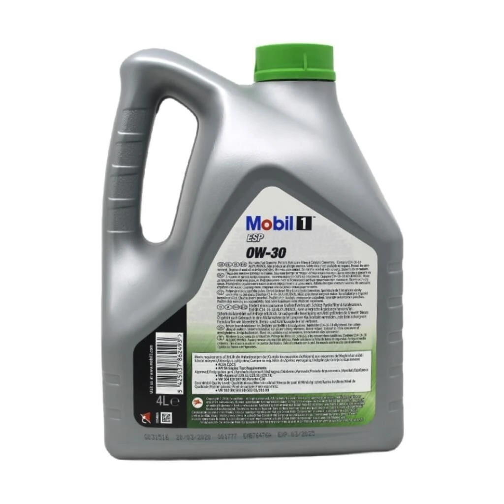 Mobil 1 Esp 0W-30 4 Lt Tam Sentetik Motor Yağı