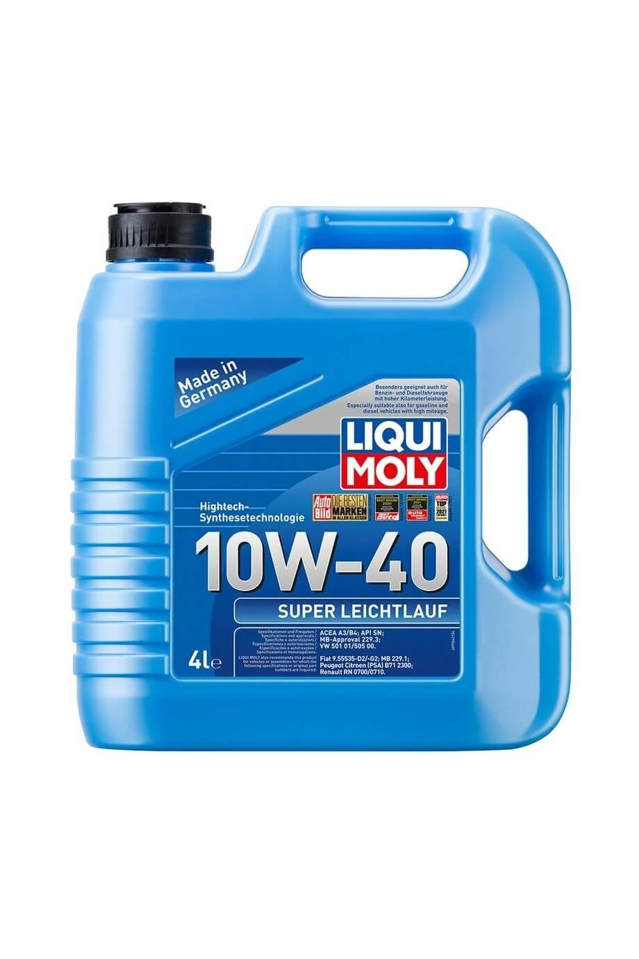 Liqui Moly 10W40 Motor Yağı Süper Sentetik Super Leıchtlauf 4 Lt (9504)