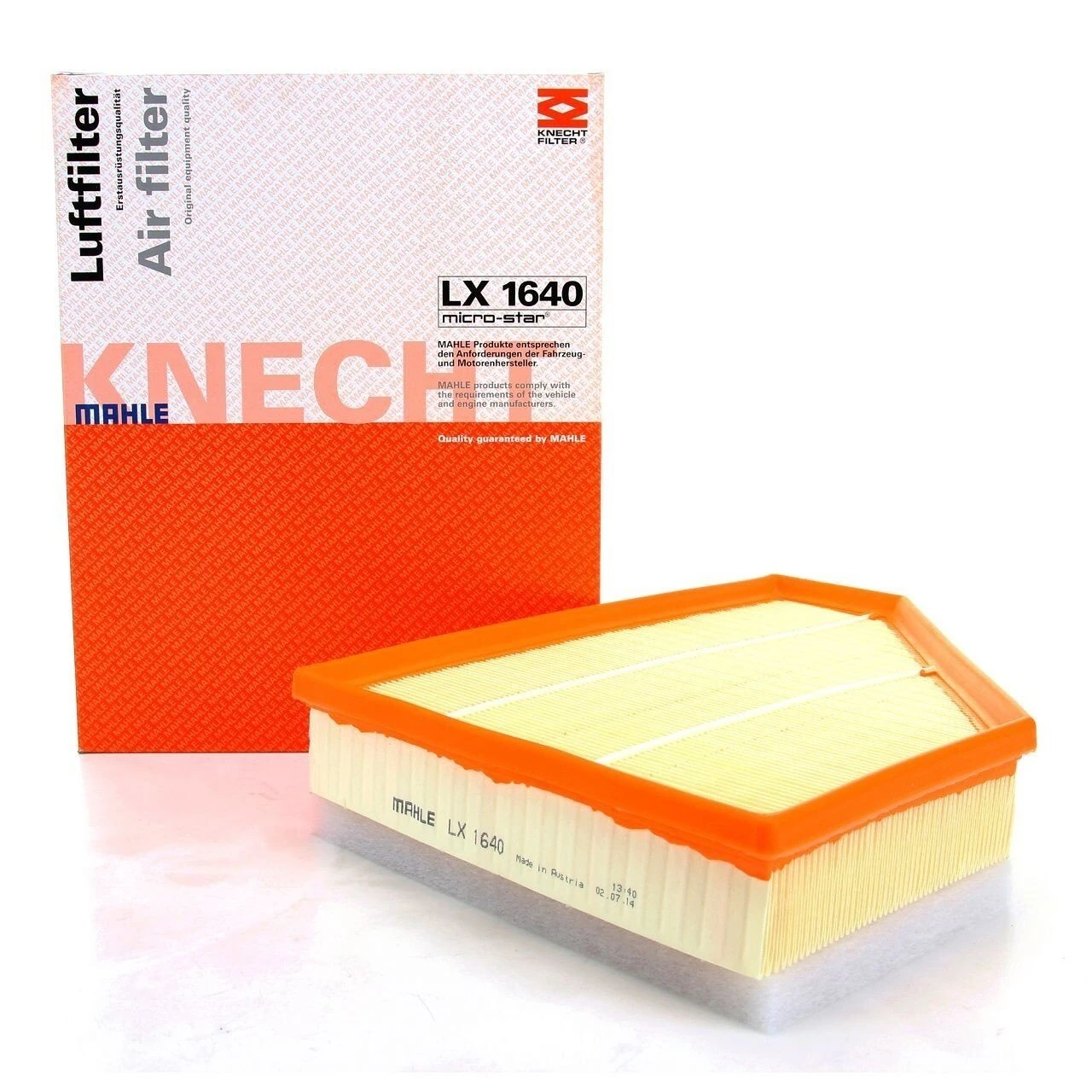 MAHLE LX1640 | Bmw E90 Kasa 320d N47 Motor Hava Filtresi